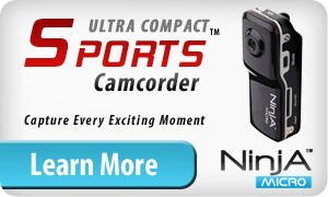 NinjA Micro™ Sports Camcorder